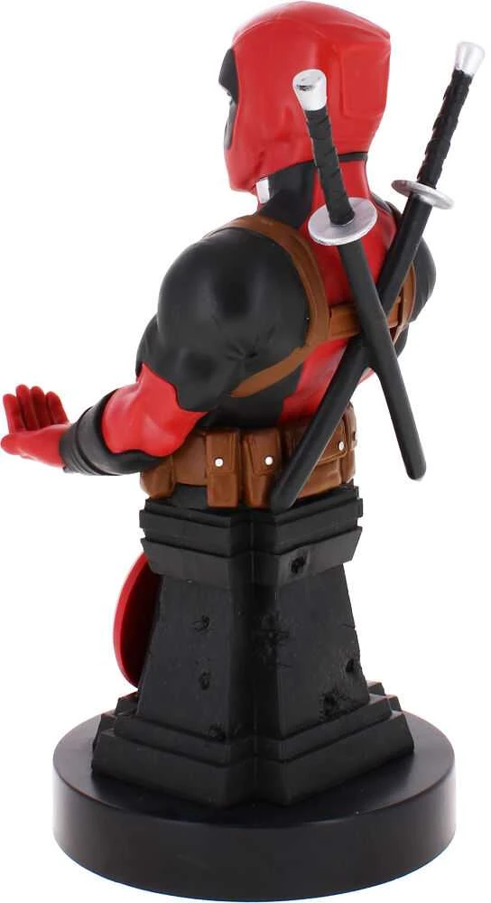 Exquisite Gaming Cable Guys: Marvel - Deadpool, Telefono arba Valdiklio laikiklis. Komplekte USB kabelis