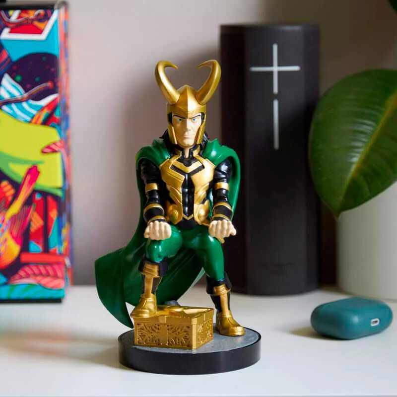 Išskirtinis žaidimų „Marvel Loki Cable Guy“ stovas