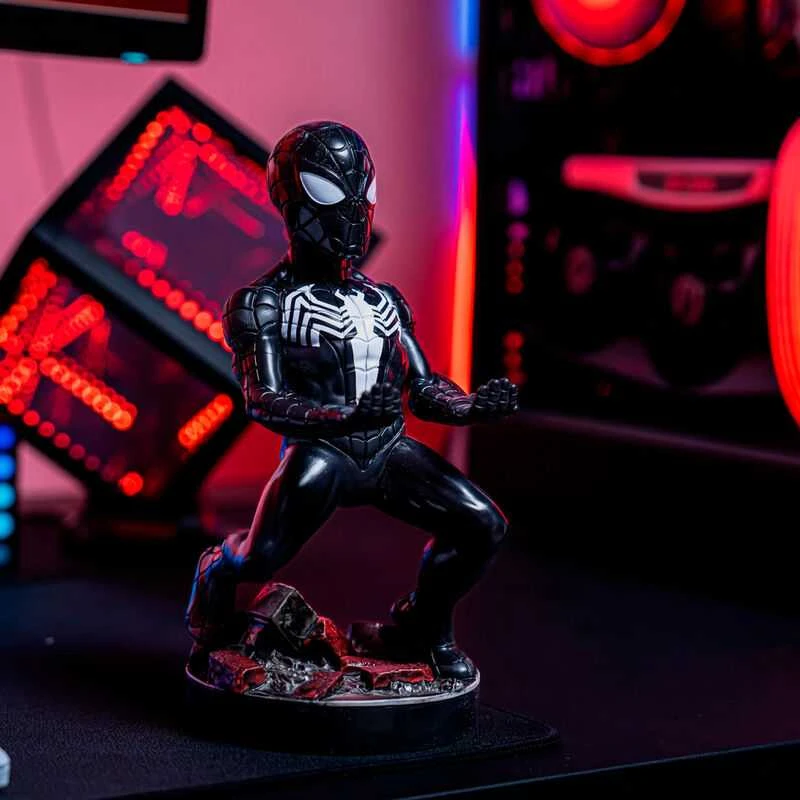 Išskirtinis žaidimų „Marvel Symbiote Spider-Man Cable Guy“ stovas