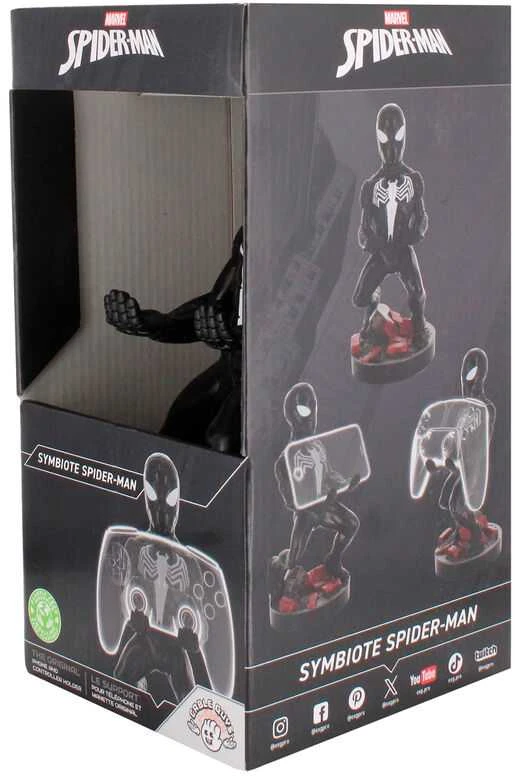 Išskirtinis žaidimų „Marvel Symbiote Spider-Man Cable Guy“ stovas
