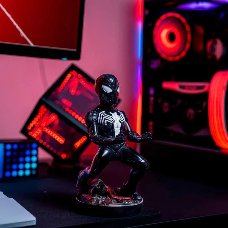 Išskirtinis žaidimų „Marvel Symbiote Spider-Man Cable Guy“ stovas