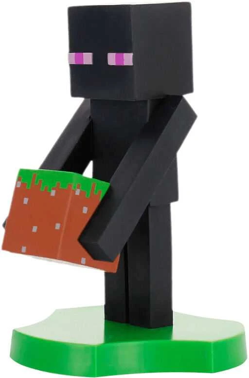 Holdems Minecraft Enderman Kabelių Vaikinai Mini Įrenginio Laikiklis ir Telefono Stovas 12cm