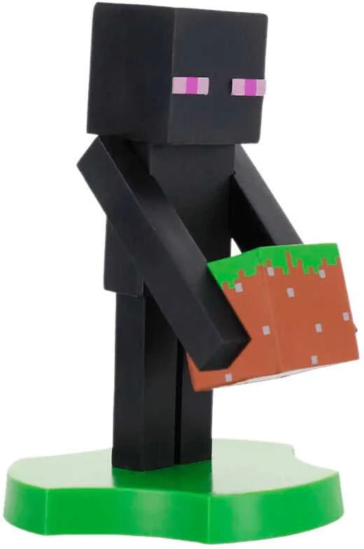 Holdems Minecraft Enderman Kabelių Vaikinai Mini Įrenginio Laikiklis ir Telefono Stovas 12cm