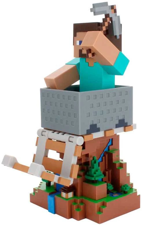 Cable Guys Išskirtinės žaidimų Minecraft Steve Cable Guy krosnys
