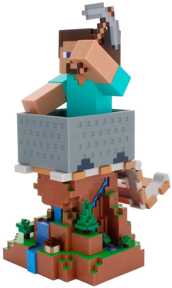 Cable Guys Išskirtinės žaidimų Minecraft Steve Cable Guy krosnys