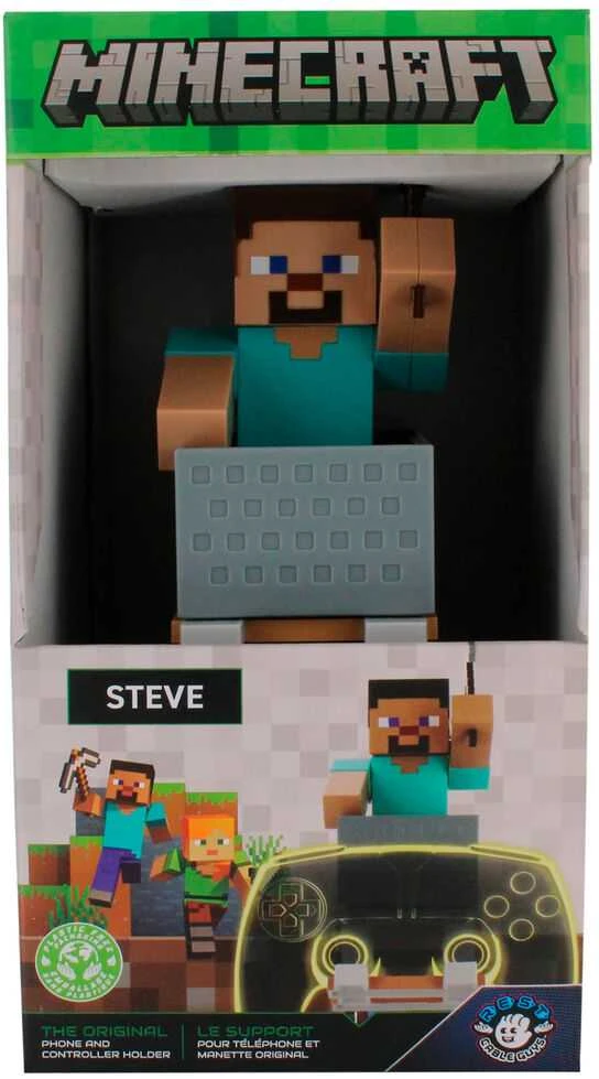 Cable Guys Išskirtinės žaidimų Minecraft Steve Cable Guy krosnys