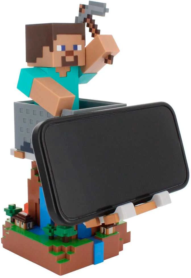 Cable Guys Išskirtinės žaidimų Minecraft Steve Cable Guy krosnys