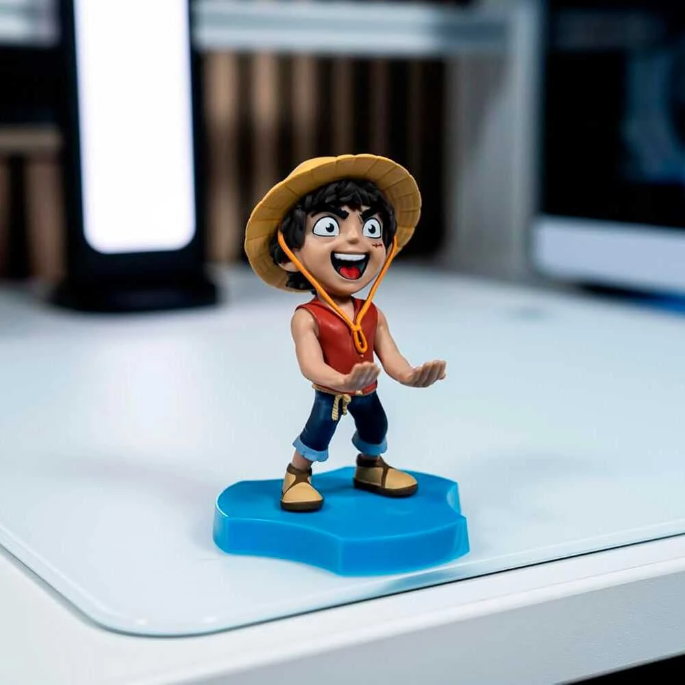 Exquisite Gaming One Piece Luffy mini cable guy