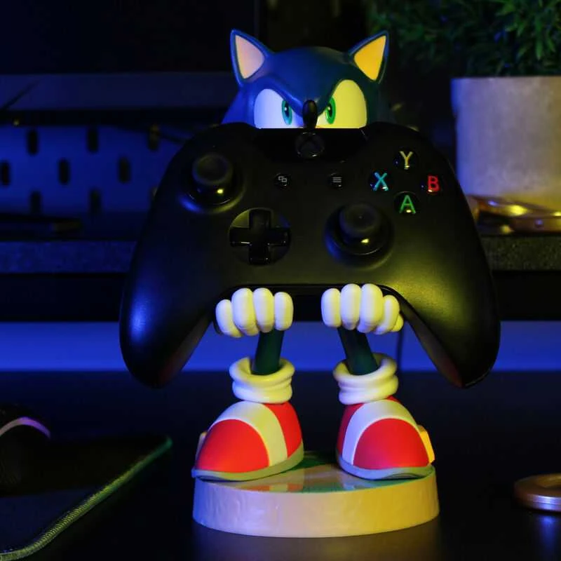 Išskirtinis žaidimų modernus „Sonic“ Cable Guy stovas