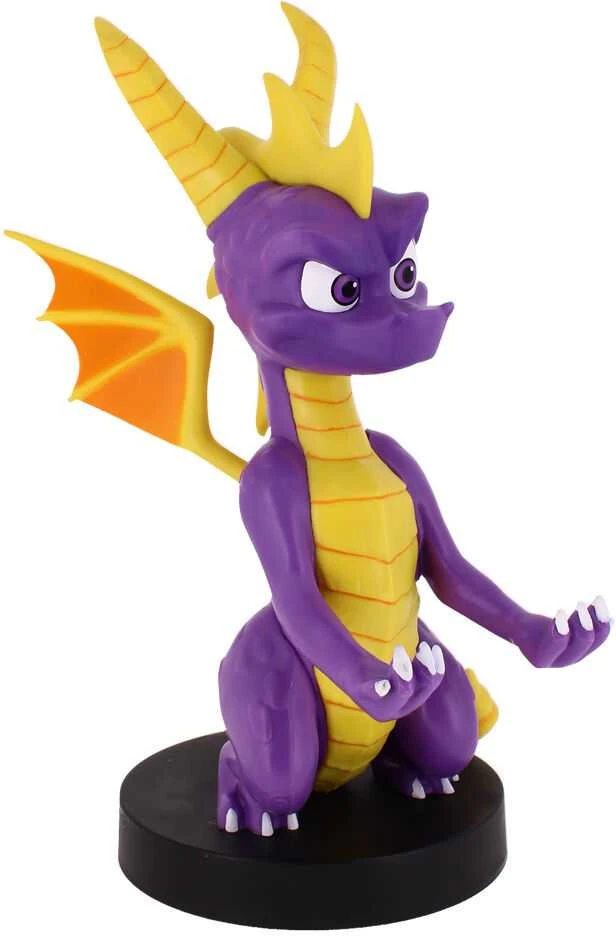 Exquisite Gaming Cable Guys: Spyro The Dragon - Spyro, Telefono arba Valdiklio laikiklis. Komplekte USB kabelis