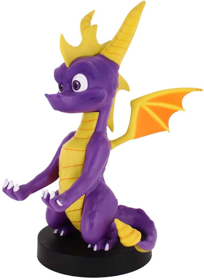 Exquisite Gaming Cable Guys: Spyro The Dragon - Spyro, Telefono arba Valdiklio laikiklis. Komplekte USB kabelis