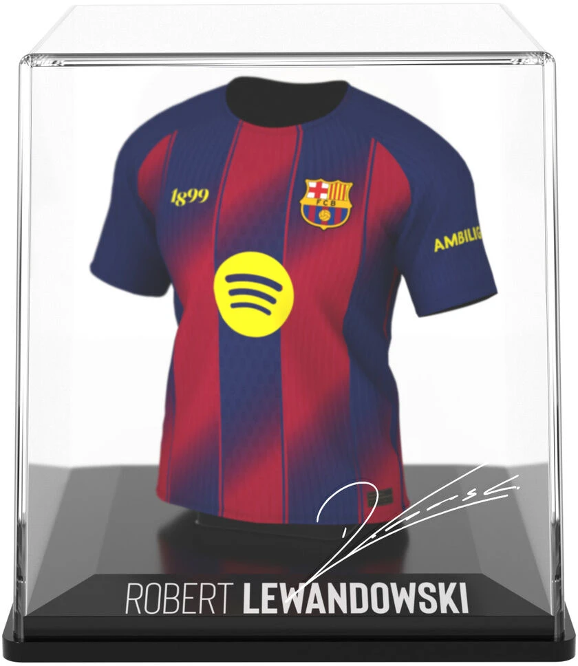Fancollex FC Barcelona Lewandowski mini t-shirt figure