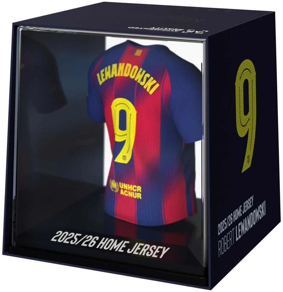 Fancollex FC Barcelona Lewandowski mini t-shirt figure