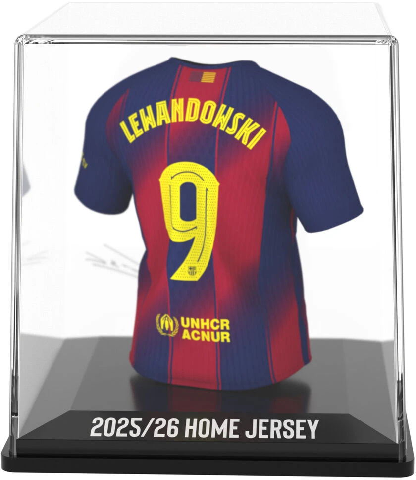 Fancollex FC Barcelona Lewandowski mini t-shirt figure