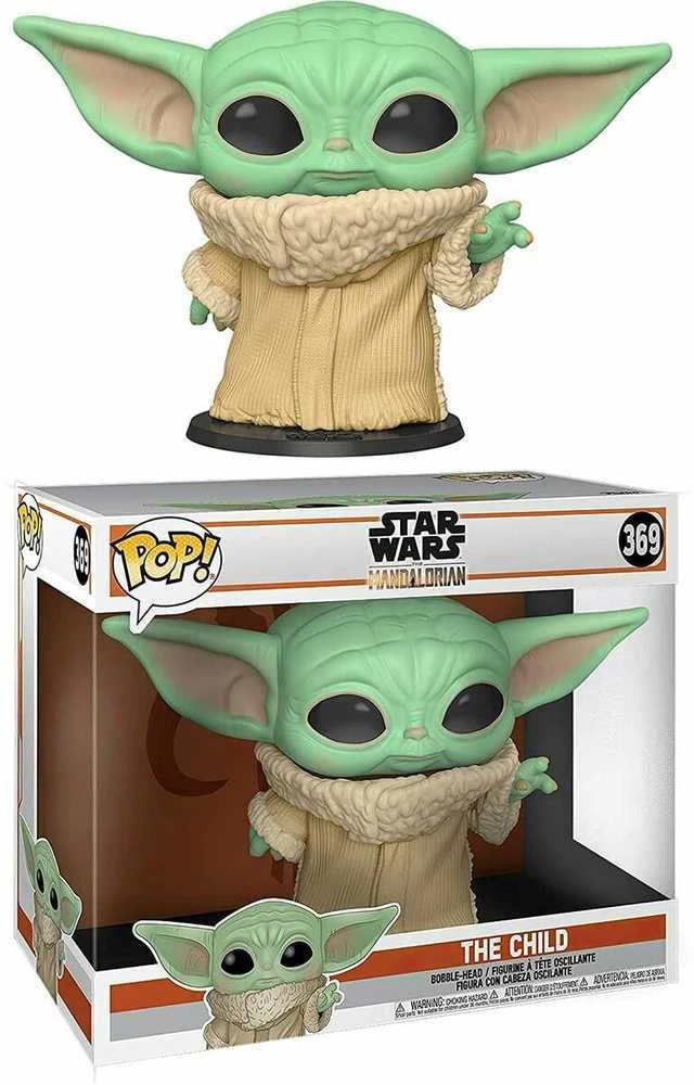 FUNKO POP! Vinilinė figūrėlė: Žvaigždžių karai - "The Child" Baby Yoda, 25 cm