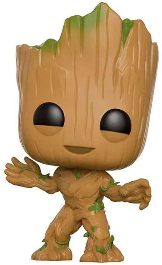 FUNKO POP! Vinilinė figūrėlė: Marvel Guardians of the Galaxy - Groot, 9 cm