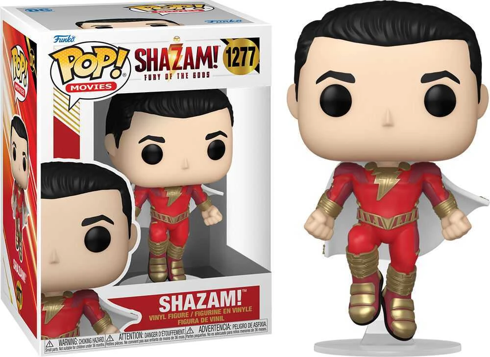 FUNKO POP! Vinilinė figūrėlė: Shazam Fury of the Gods - Shazam!, 9 cm