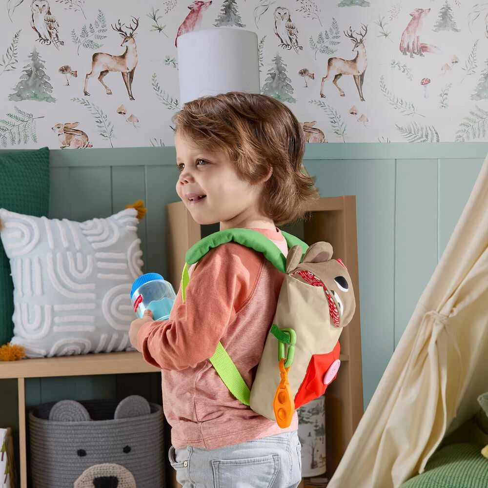 Fisher-Price edukacinis kuprinė žaislas meškiukas