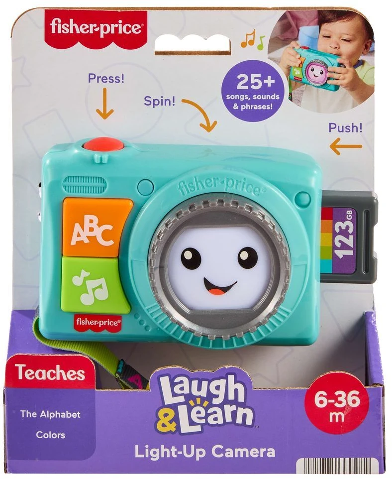 Fisher-Price Laugh & Learn Light-Up Camera