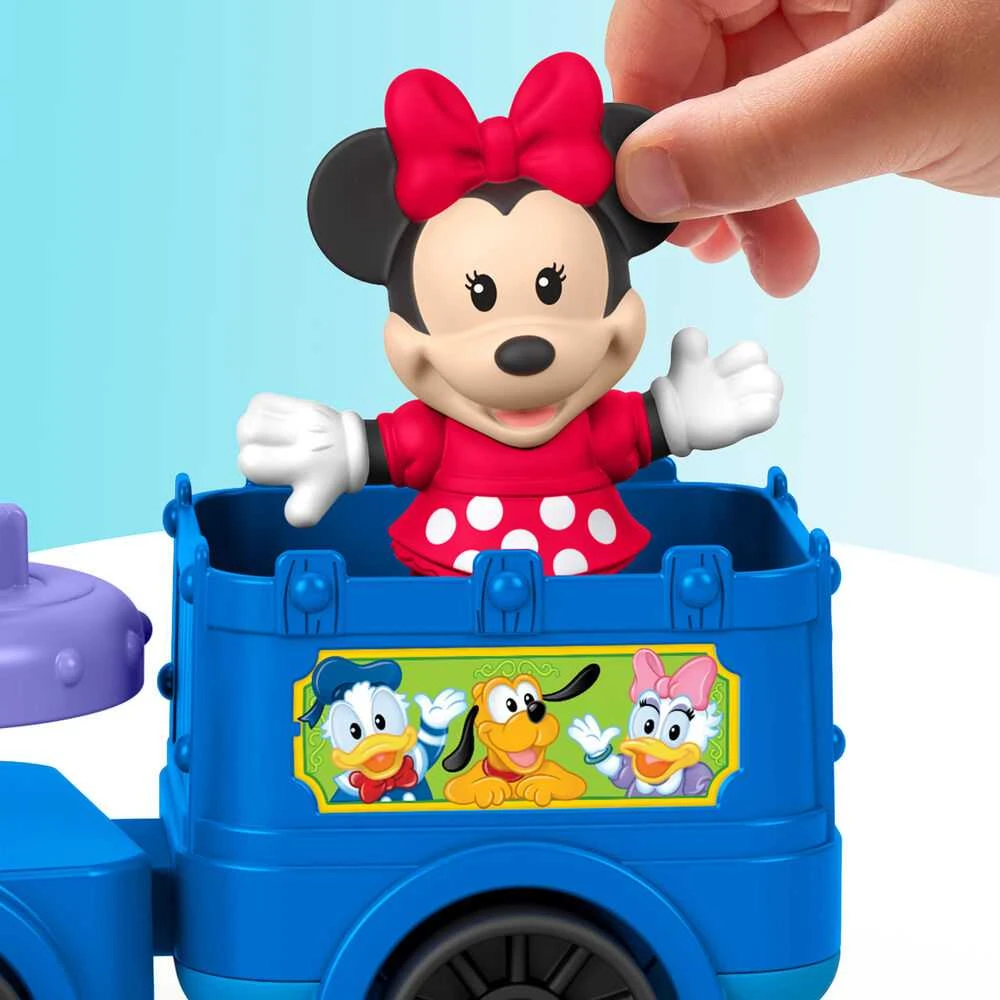 Mattel Muzikinis traukinukas su Mickey ir Minnie figūrėlėmis
