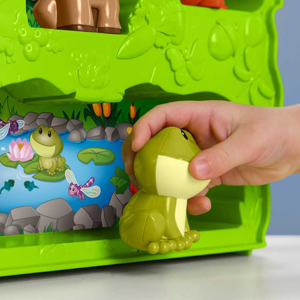 Fisher Price Little People kolekcinis miško gyvūnų dėklas