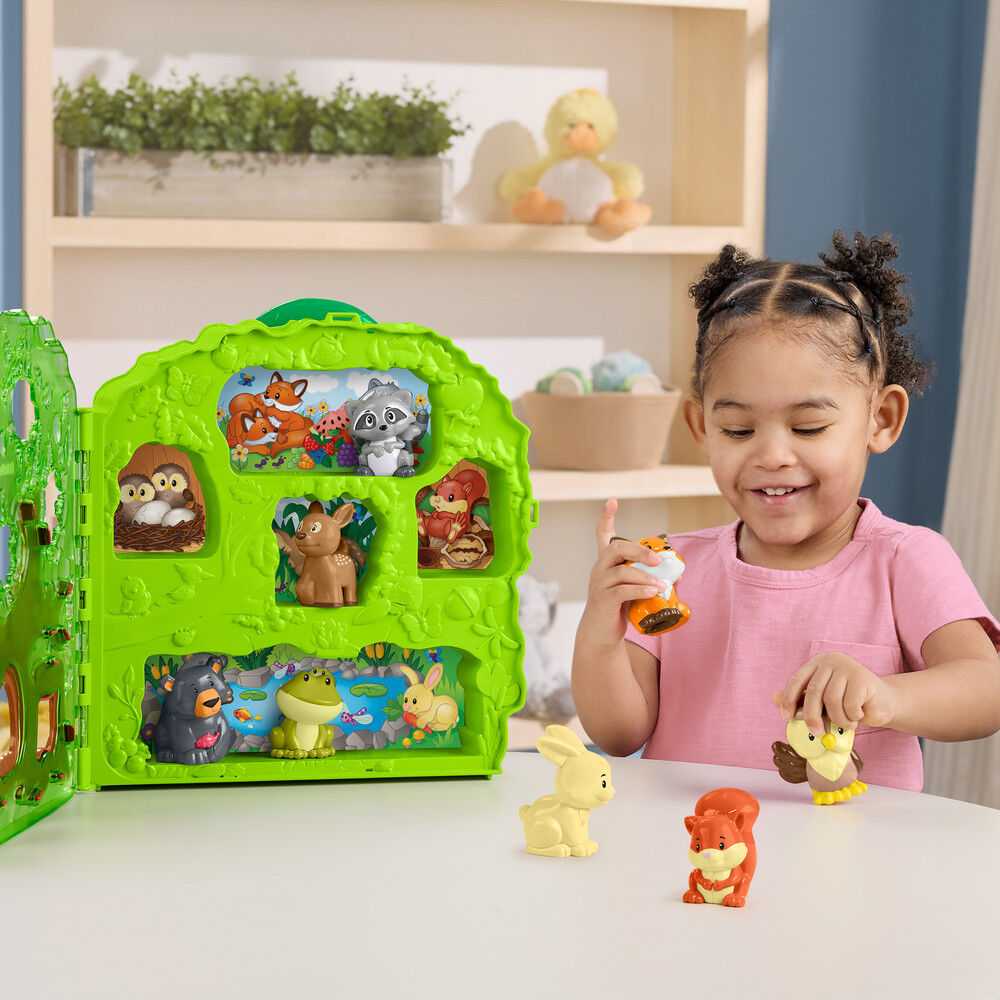 Fisher Price Little People kolekcinis miško gyvūnų dėklas