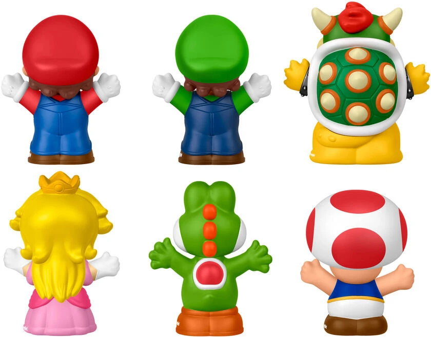 Fisher Price - „Super Mario“ 6 figūrėlių rinkinys (JHG63)