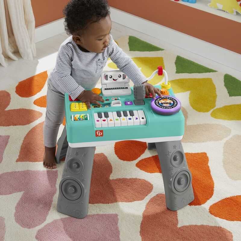 FISHER PRICE LAUGH AND LEARN MUZIKINIS DJ MIXER STALIUKAS