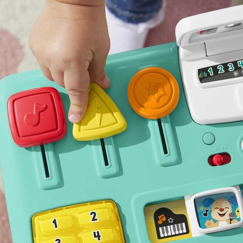 FISHER PRICE LAUGH AND LEARN MUZIKINIS DJ MIXER STALIUKAS