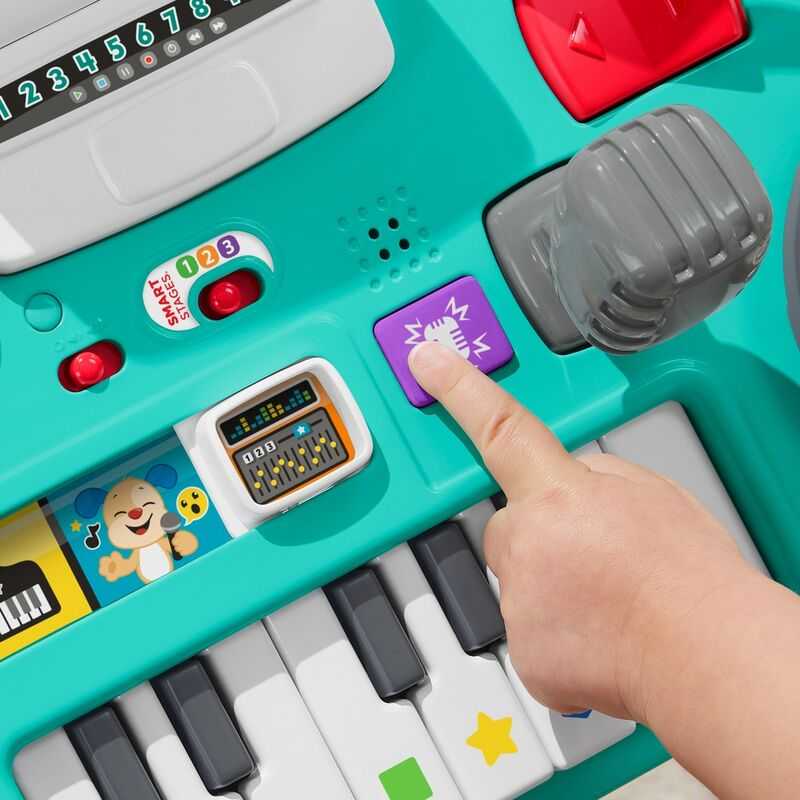 FISHER PRICE LAUGH AND LEARN MUZIKINIS DJ MIXER STALIUKAS