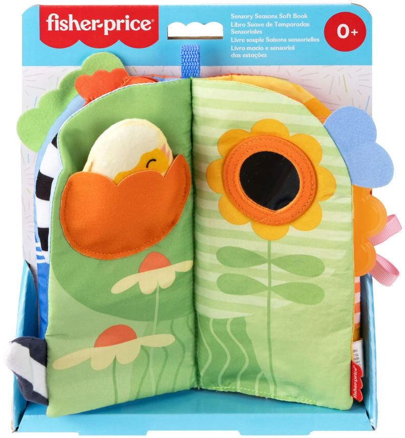 Mattel FISHER-PRICE sensorinė knygelė (JKP53)