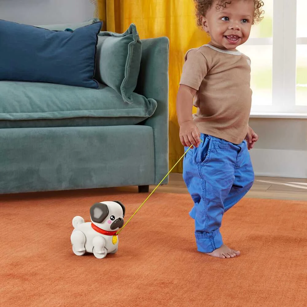 Fisher Price Mattel FP šuniukas Mopsas