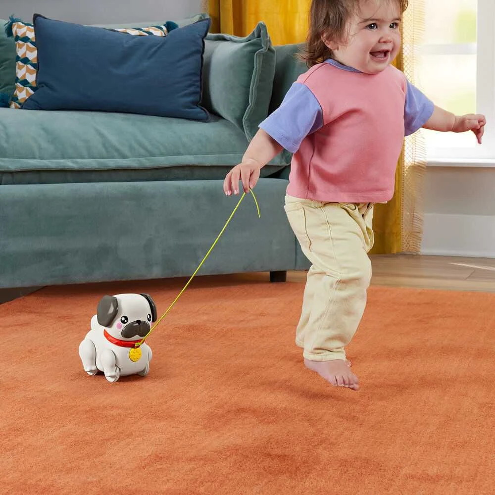Fisher Price Mattel FP šuniukas Mopsas