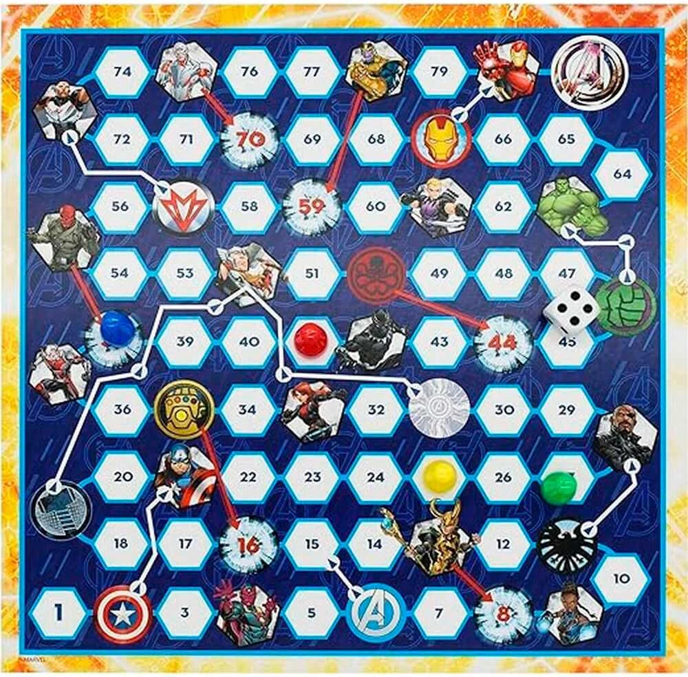 Cartamundi Marvel Avengers kaleidoskopo žaidimų žaidimas