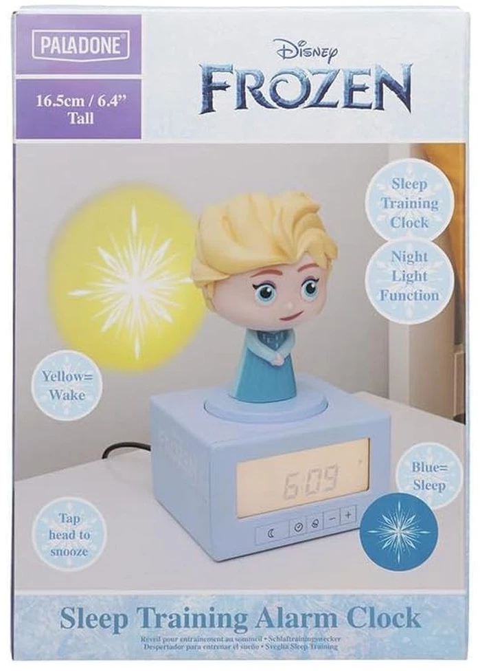 Paladone Frozen Elsa Sleep Training Alarm Clock