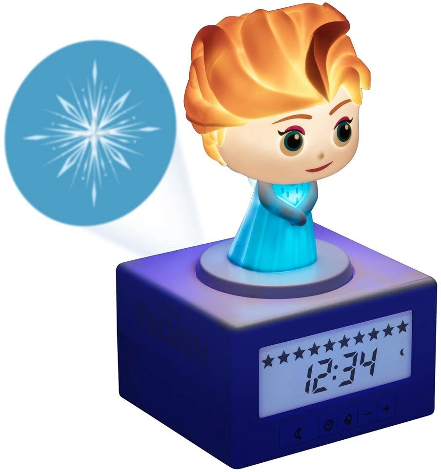 Paladone Frozen Elsa Sleep Training Alarm Clock