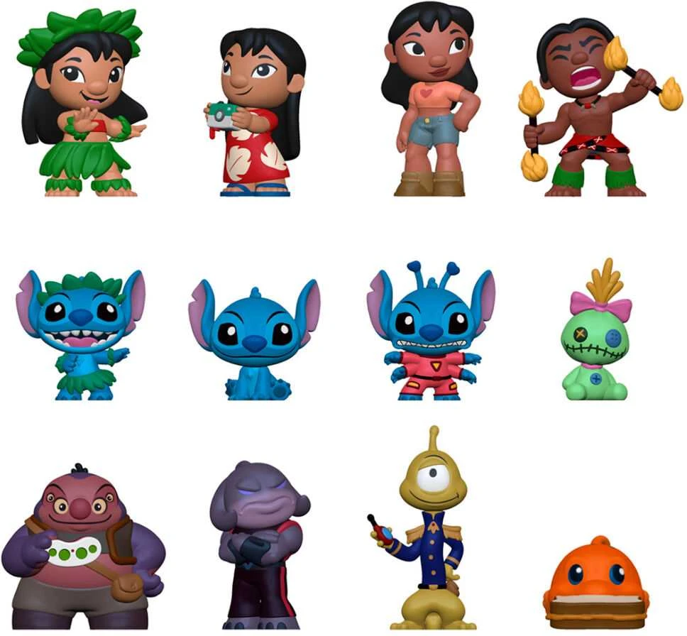 FUNKO Mystery Minis: Lilo ir Stitch, 7,6 cm