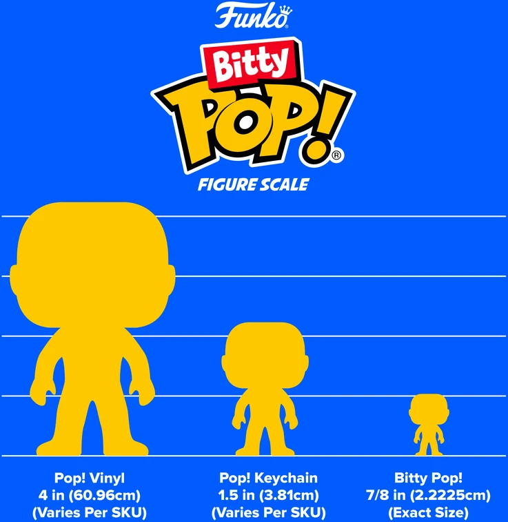 Advento kalendorius Bitty Pop Disney Princess