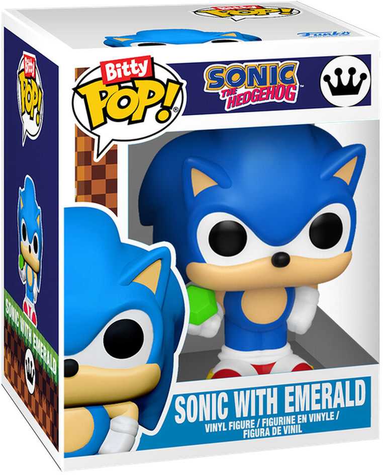 Funko Bitty POP Boxes figure Sonic The Hedgehog Sonic 2 diorama Set