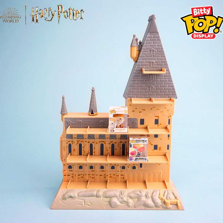 FUNKO Bitty POP! Figūrėlių rinkinys: Harry Potter - Hogwarts Castle, ~3 cm (2 vnt.) aprašymas - Prekės nuotrauka