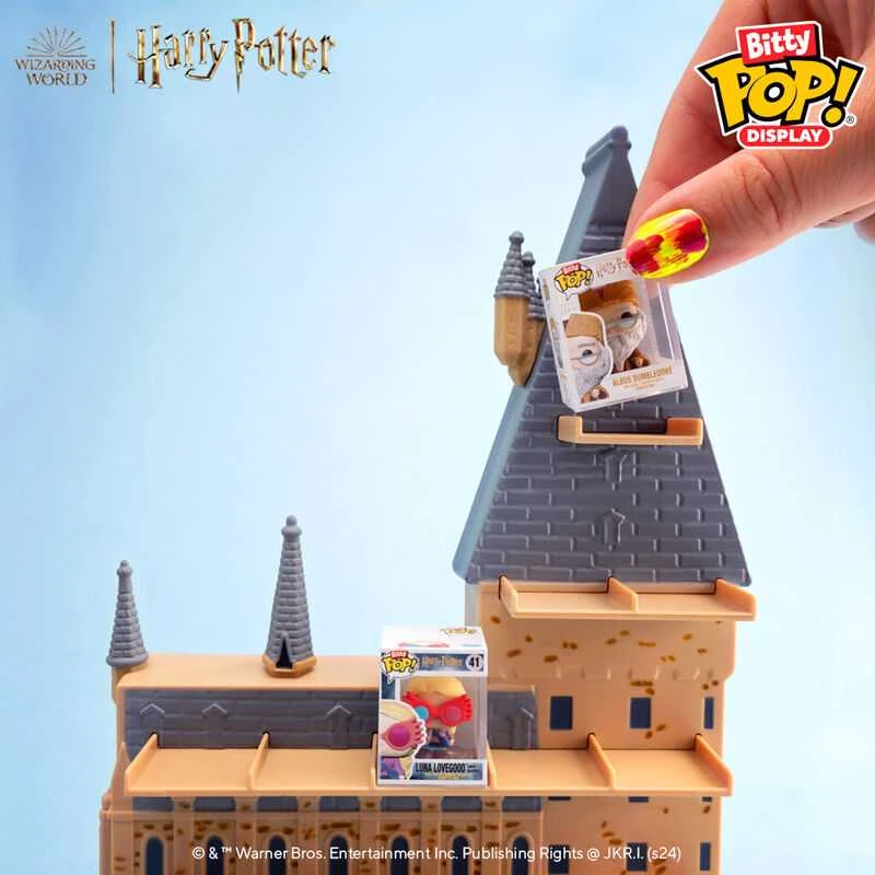 FUNKO Bitty POP! Figūrėlių rinkinys: Harry Potter - Hogwarts Castle, ~3 cm (2 vnt.)