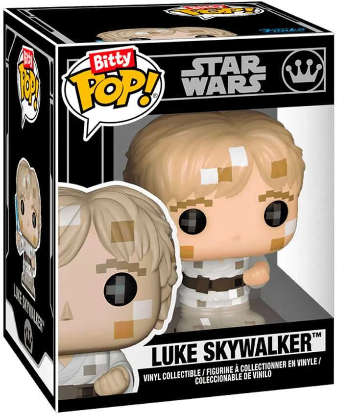 FUNKO Bitty POP! Figūrėlė: Star Wars - Luke Skywalker, ~3 cm
