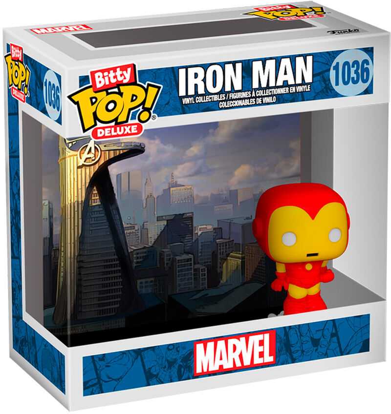 FUNKO POP! Vinilinė figūrėlė: Marvel - Iron Man, 9 cm aprašymas - Prekės nuotrauka