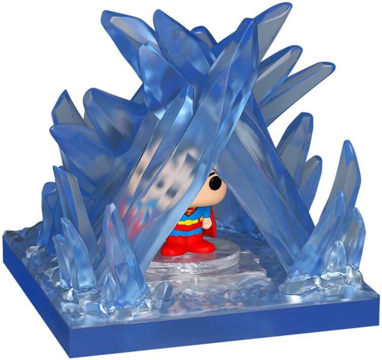 FUNKO Bitty POP! Figūrėlė: Superman And The Fortress Of Solitude, ~3 cm aprašymas - Prekės nuotrauka