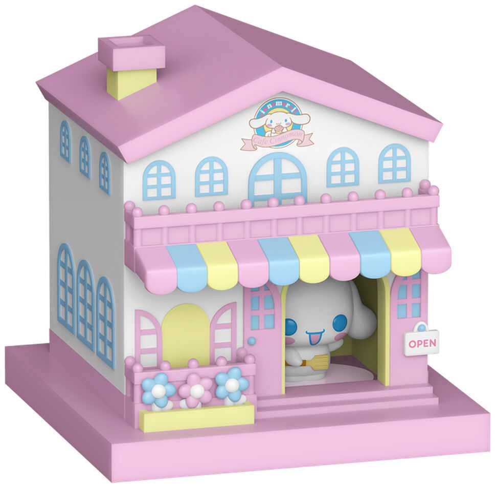 Funko Bitty POP figure Town Hello Kitty and Friends Chef Cinnamoroll With Cafe Cinnamoroll