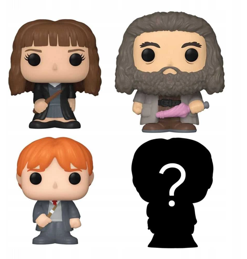 FUNKO Bitty POP! Figūrėlių rinkinys: Harry Potter, ~2.3 cm (4 vnt.)
