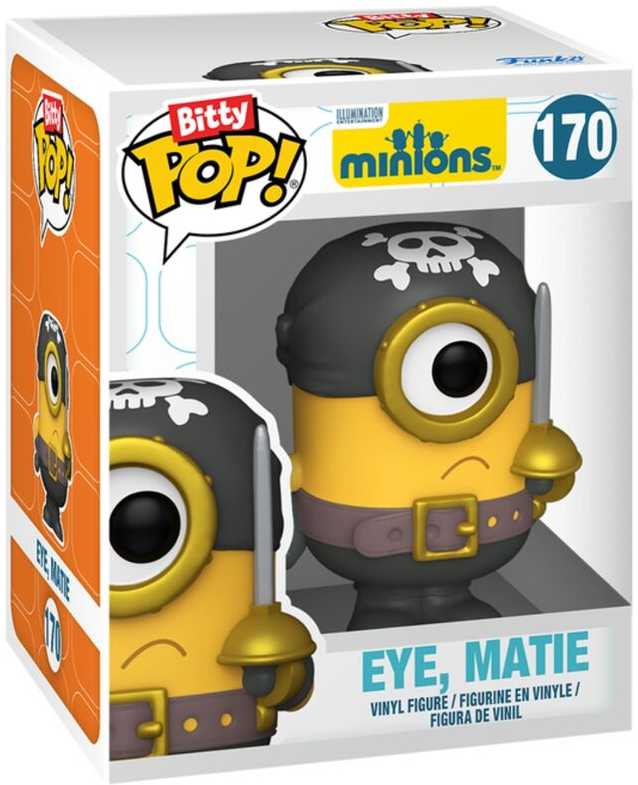 Funko Bitty POP pack 2 figures Minions Kevin & Eye