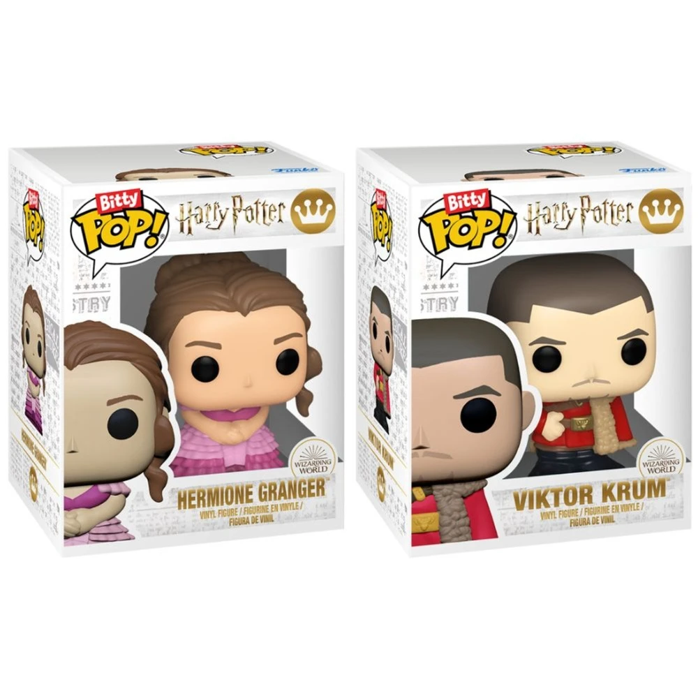FUNKO Bitty POP! Figūrėlių rinkinys: Harry Potter, ~3 cm (2 vnt.)