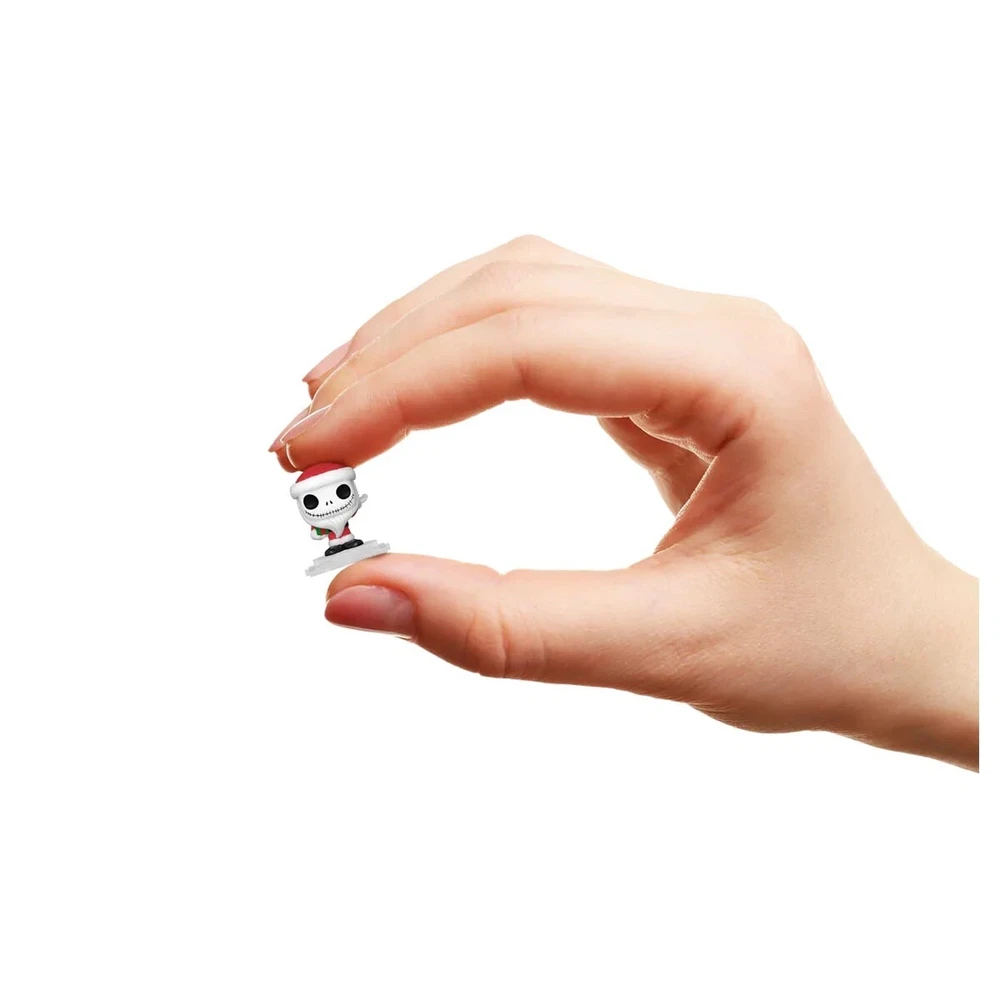 FUNKO Bitty POP! Figūrėlių rinkinys: The Nightmare Before Christmas - Santa Jack, ~3 cm (4 vnt.)