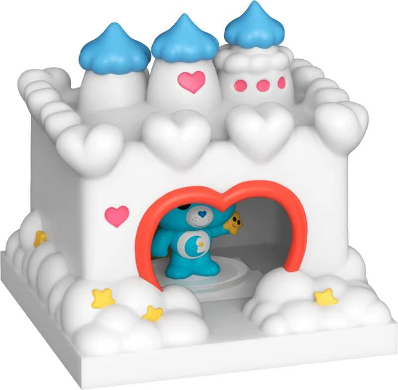 FUNKO Bitty POP! Figūrėlė: Care Bears - Bedtime Bear and the Care-a-Lot Castle, ~3 cm aprašymas - Prekės nuotrauka